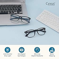 Cyxus 2-Pack Blue Light Blocking for Men Women