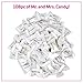 Wedding Candy Favors | 216 Wrapped Buttermints and 2 Bonus Love Heart Lollipops ● Wedding & Engagement Party Favors - 1 Bag of Two Hearts (108 pc) + 1 Bag of Mr. and Mrs. Mints (108 pc)