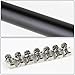 Compatible with Ford Mustang 3rd Gen Pony Front Upper 3-Point Shock Strut Tower Brace (Black)