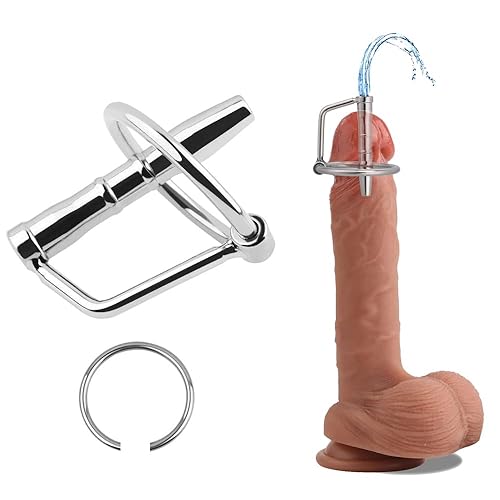 Hollow Stainless Urethral Sounds Penis Plug Urethral Dilator Male Penis  Plug with Cock Ring Sex Toy for Men (1.57 inch) in Kenya | Whizz Catheters  & Sounds