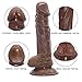 Brown Extremely Lifelike Stráp on Massager Soft and Adjustable to Bring More Pleasure for Lifethumb 2