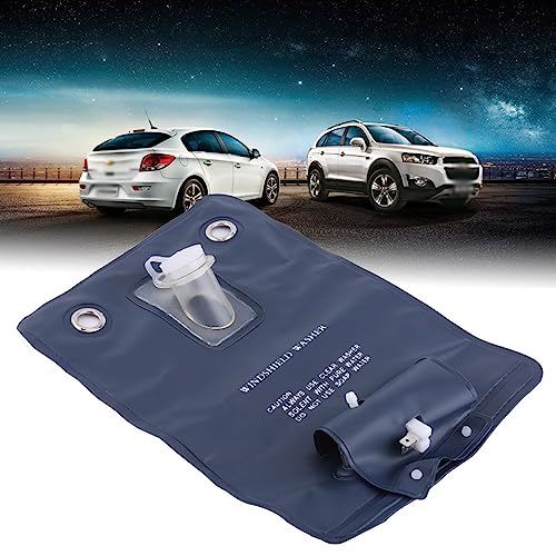 12V ウォッシャー タンク 袋 タイプ ウォッシャーポンプ ラジエーター 冷却 バッグキット 汎用カンガルータイプ ウォッシャーバック 車検用