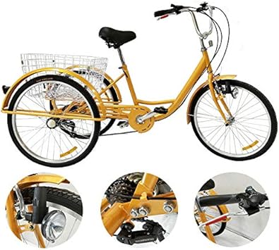triciclo amarillo