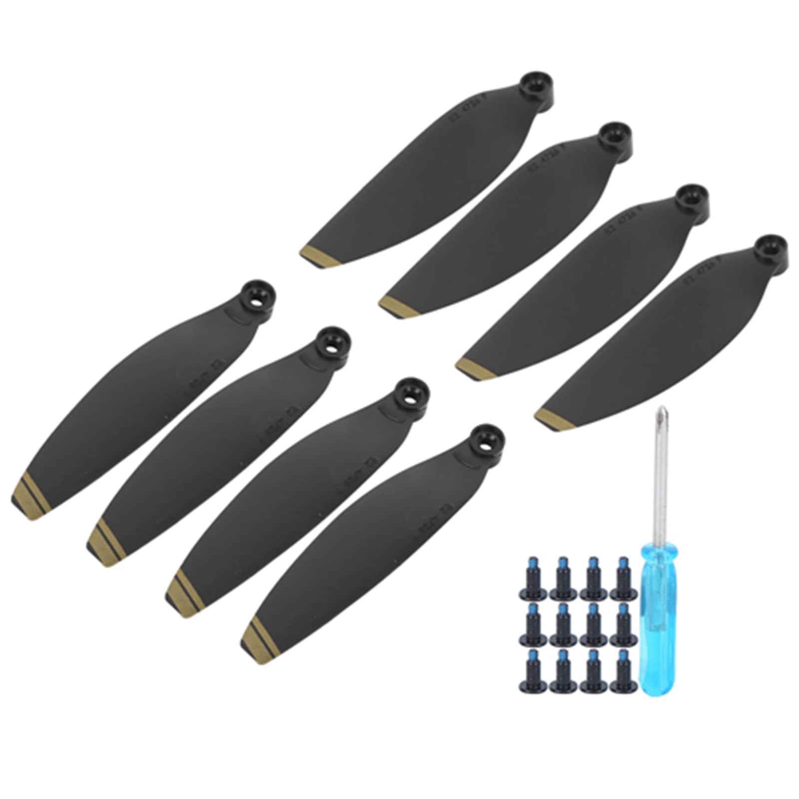 Haosie Drone propellers, 8PCS Plastic Propellers Replacement for Drones Compatible with Mavic Mini