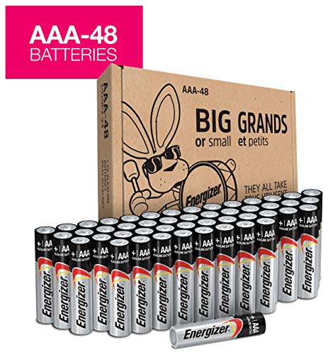 Energizer AAA Batteries, Triple A Battery Max Alkaline E92DP2-24 (48 count)