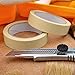 skytogether Masking Tape 0.94 Inch Wide, Beige White Painters Tape Removable Tape Masking Thin Masking Tape Bulk for Basic Painting Labeling Drafting Art Craft, 0.94 Inch x 55 Yards, 9 Rolls