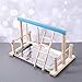POPETPOP Bird Play Stand – Parrot Playground Wood Bird Playpen, Parrot Playstand Bird Playground Perch Gym Ladder with Toys Exercise Playthumb 4