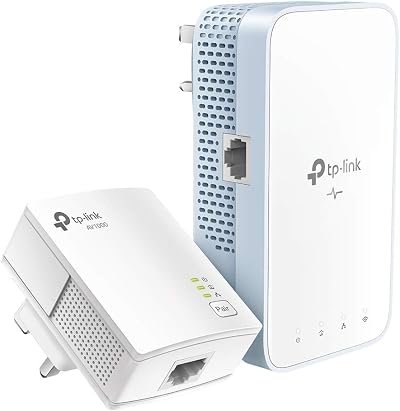 TP-Link AV1000 Powerline Kit TL-WPA7517 KIT V2 UK Plug AC1200 Wi-Fi