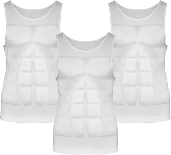 Amazon マッスルプレス メンズタンクトップ 3枚 S 白 タンクトップ 通販