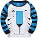 Hugbug Toddler Boys Tiger Pajamas  Multicoloured 7 Tall