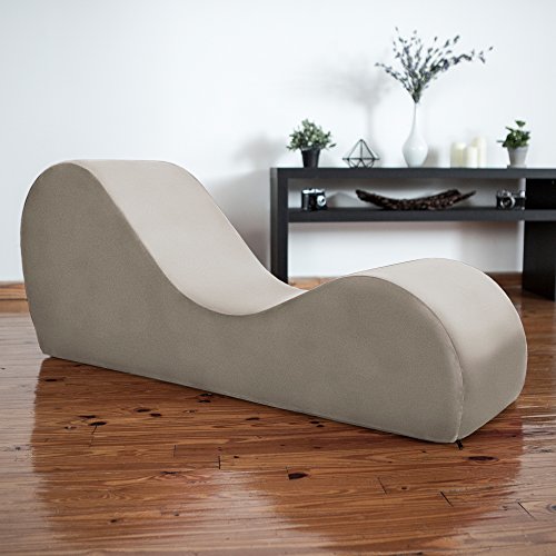 Liberator Chaise Lounge Yoga Chair Champagne Microvelvet Buy