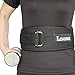 LeWonde Weight lifting Belt For Women and Men 6 Inches Black Strength Training, Comfortable and Firm Lumbar Support,Lower Back Protection Training Belt