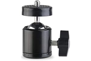 Buspoll Standard Adapter 1/4” and 3/8” Swivel Mini Ball Head