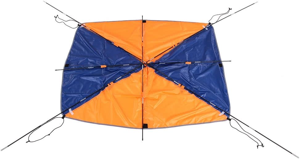 PKA 2-person Kayak Inflatables Boat Sun Awning Shade Shelter Sailboat Top Cover Rain Canopy Fishing Tent For Seahawk Inflatable Kayak Canoe Boat Top K