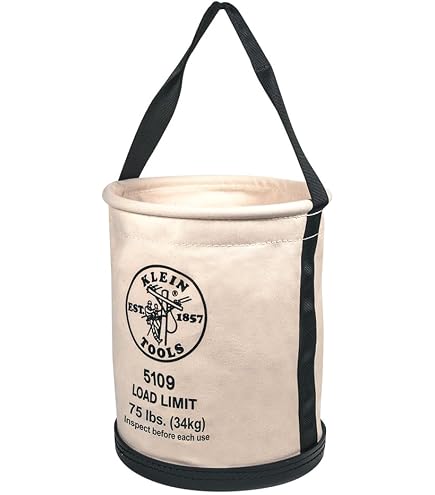 Rothco Heavy-Duty Collapsible Canvas Water Bucket – Tool Carrier With Handles