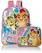 Disney Little Girls Lion Guard Backpack With Lunch Bag
