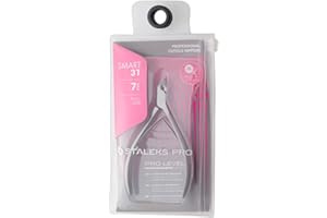 Staleks Pro SMART 31 Cuticle Nippers – 7mm Blade Cuticle Trimmer – Sharp & Durable Stainless Steel – Professional Manicure Tool