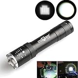 Clearance Sale!Tactical Flashlight,Canserin Powerful 2500 Lumens Zoomable CREE XML T6 LED 18650 Torch Lamp