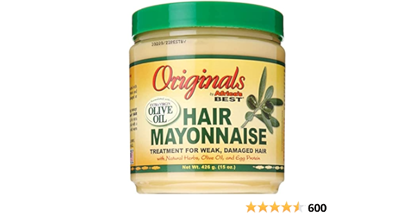 Amazon.com: Africas Best Orig Hair Mayonnaise 15 Ounce Jar ...