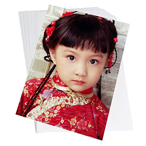 LIWUTE 4x6" 100Sheets 4R Double-sided Glossy Photo