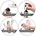 Besmon Olive Oil Sprayer Stainless Steel Refillable Bar Bottles for Cooking, Salad Oil Dressing,BBQ, Grilling and Roasting, 100ml Food Grade Cooking wine & Vinegar Sprayer