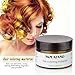 Hair Coloring Wax, Gold Disposable Instant Matte Hairstyle Mud Cream Hair Pomades for Kids Men Women to Cosplay Nightclub Masquerade Transformation