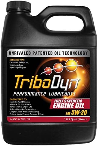 TRI-EX2 5w20 Synthetic Motor Oil with Ceramic Coating (5W-20, 1 Quart)