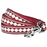 Blueberry Pet 7 Colors 3M Reflective Jacquard Dog Leash with Soft & Comfortable Handle