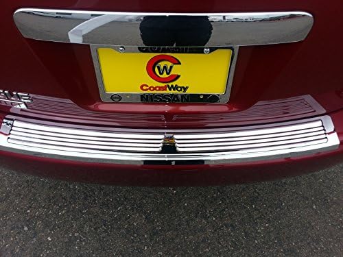 NEW Nissan ROGUE Chrome Rear Bumper Sill Plate Cover Guard Protector Fits 2008~2013