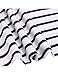 Mesonna Women's Black White Striped Short Sleeve Summer Tunic Shirt Mini Dress
