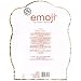 Townley Girl Emoji Super Sparkly Lip Balm for Girls, Four Fruity Flavors with Decorative Carrying case