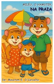 Livro Miléu, O Hamster: Na Praia