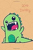 Pocket 2019 Dinosaur Dragon Diary Book Journal: Mini Daily & Weekly Calendar With Password Log & Add by ZenWerkz