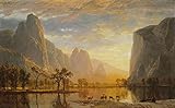 Artifact Puzzles - Albert Bierstadt Valley of the Yosemite Wooden Jigsaw Puzzle