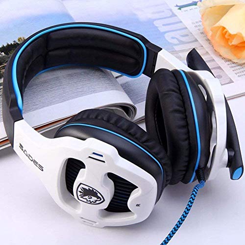 Sades Wired USB 7.1 Stereo Surround Sound Gaming Headset Over Ear