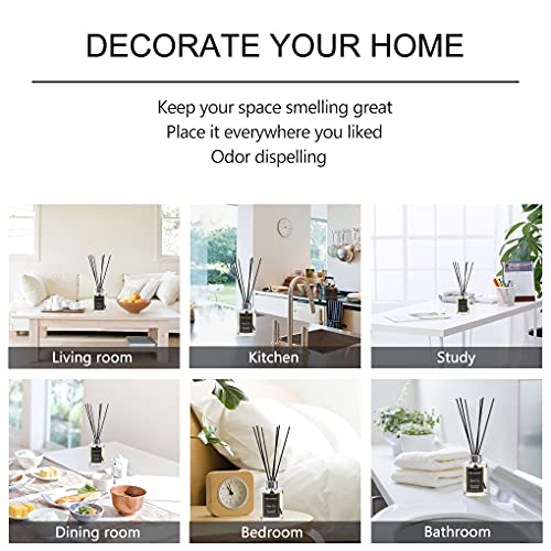 NEVAEHEART Reed Diffuser, Lily of The Valley Scented Reed Diffuser Set