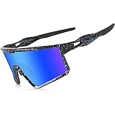 Xiyalai Cycling Sunglasses for Men Women, UV Protection Sports Running Sun Glasses, Baseball Biking Softball Hiking.