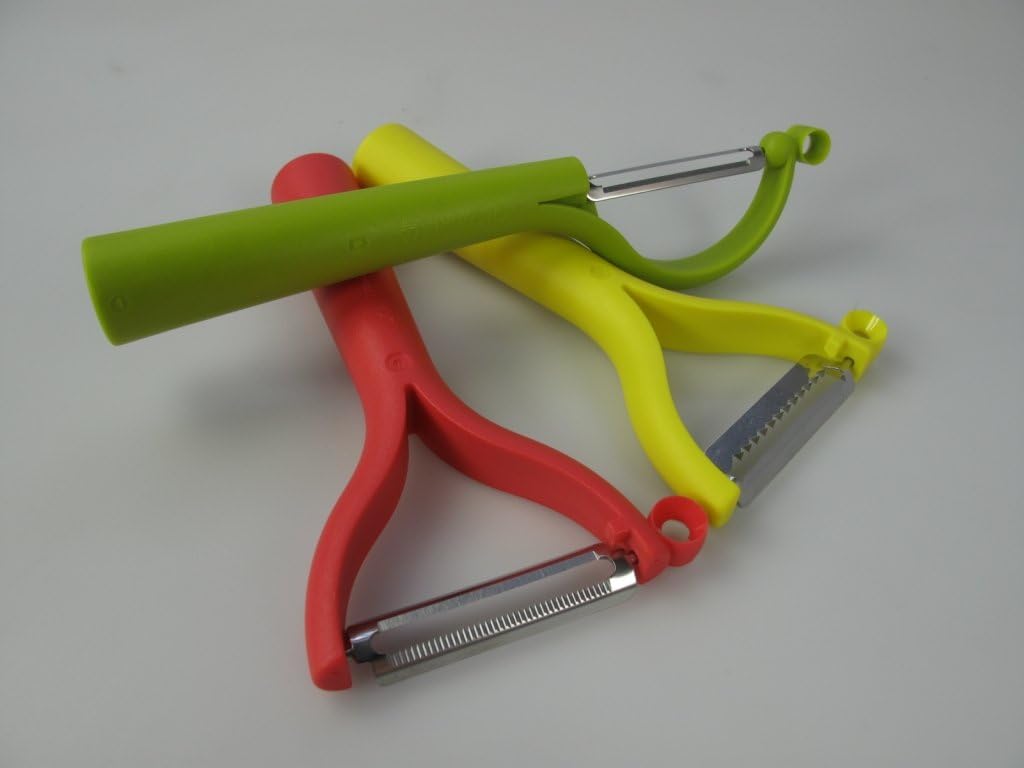 TUPPERWARE Peeler yellow + F24 Vertical Peeler green + F28 Universal