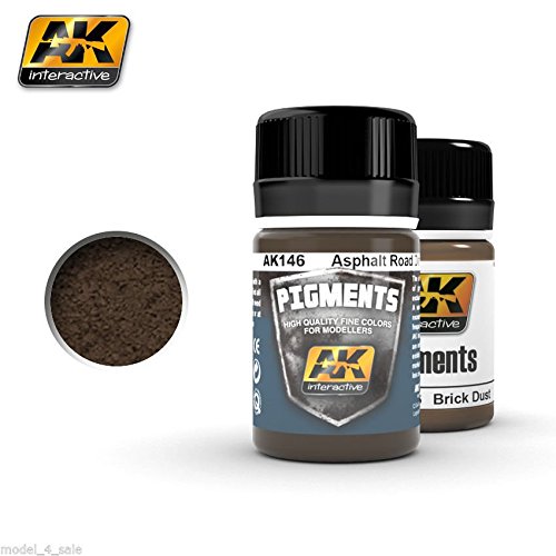 AK-Interactive Asphalt Road Dirt Pigment, AK146, NEW RELEASE! /item# R6SG5EB-48Q12362