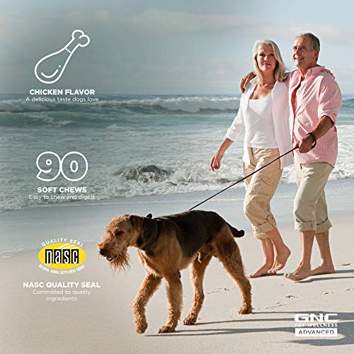 GNC for Pets Advanced Dog Multivitamin Soft Chews 90 ct Salmon Oil