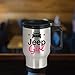 Jeep Travel Mug - I'm a Jeep Girl Stainless Steel Coffee Thermo & Beer Mug - Mother's Day, Birthday & Christmas Gift Idea for Women, Mom, Daughter, Girlfriend, Wife & Grandma