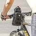Water Bottle Carrier with Shoulder Strap for Walking 1l or 2 liter Water Bottle Holder Bag - Great for Sport Running Bicycle and Hiking 16 Oz to 40 oz - Molle Pouch Hydration Black - by P&P4EVER