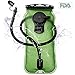 OMORC 3L Hydration Bladder, BPA Free Military Class Water Reservoir,Leakproof Hydration Bladder with Wide Opening Self-Locking Valve for Hiking Walking Biking Climbing Cycling Running,Green