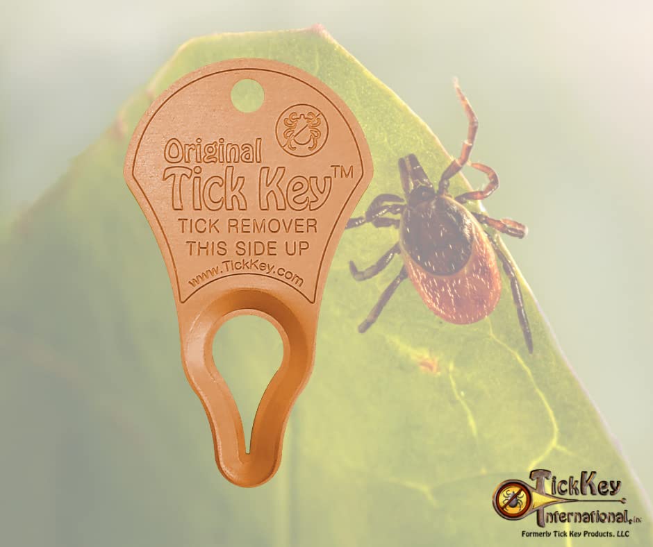 The Original Tick Key Tick Detaching Device Portable, Safe and