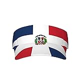 Cute Dominica Flag Sport Sun Visor Hats Adjustable