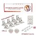 Magnetic Cabinet Locks Child Safety | 8 Baby Proof Locks and 2 Keys for All Cabinets and Drawers + 8 Outlet Covers| Easy Magnet Proofing - No Drilling Required (8 Locks 2 Keys)