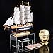 Blulu 6 Pieces Acrylic Display Riser, Acrylic Jewelry Display Stand, Shelf Showcase Fixtures, 7.9 x 4.7 x 4 Inch, 6 x 3.2 x 3 Inch, 4.7 x 2.4 x 2 Inch (Clear)