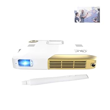 GJZhuan Proyector DLP, 3D Handwriting Interactivo Touch 1080p ...