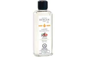 MAISON BERGER - Sweet Fig - Lampe Berger Fragrance Refill for Home Fragrance Oil Diffuser - 16.9 Fluid Ounces - 500 millilite