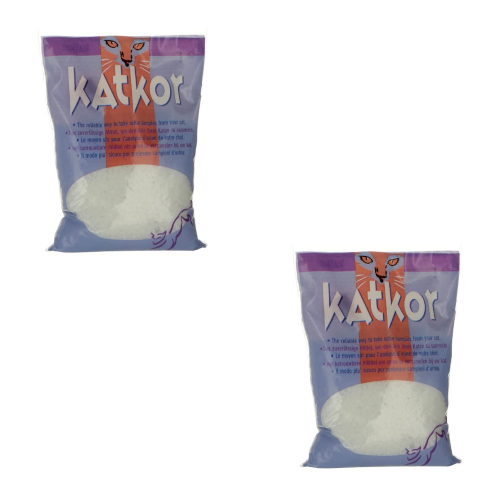 Katkor Urine Cat Litter Bead Litter for Cats to Collect Urine - Double Pack - 2 x 200 g